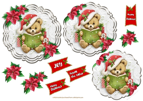 Christmas Time Pyramage Toppers- (1)