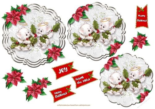 Christmas Time Pyramage Toppers- (7)