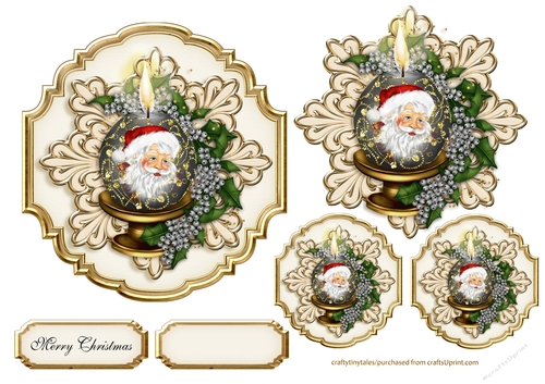 Christmas Candle Topper-3