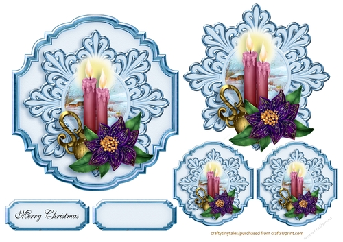 Christmas Candle Topper-4
