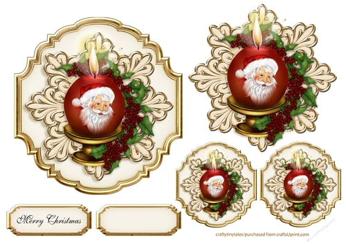 Christmas Candle Topper-5