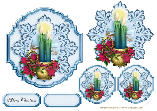 Christmas Candle Topper-6