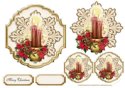 Christmas Candle Topper-7