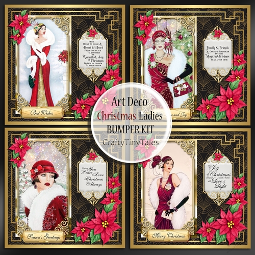 Art Deco Christmas Ladies Bumper Kit