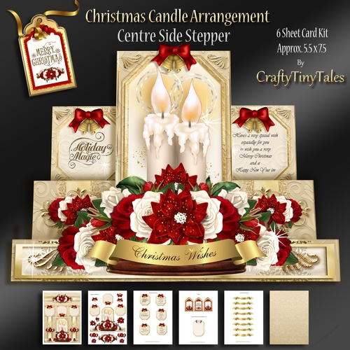 Christmas Candle Arrangement 