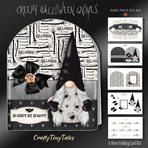 Creepy Halloween Gnomes Mini Kit-1