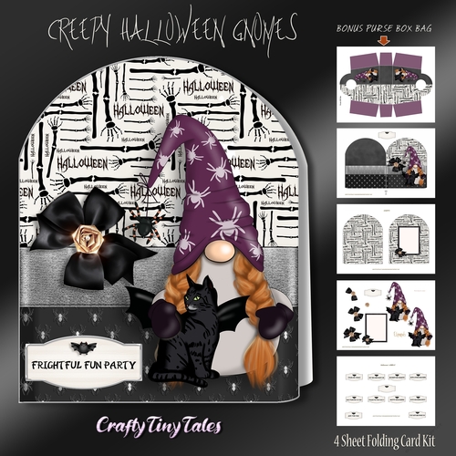 Creepy Halloween Gnomes Mini Kit-4