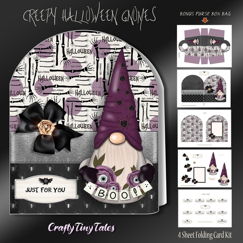 Creepy Halloween Gnomes Mini Kit-7