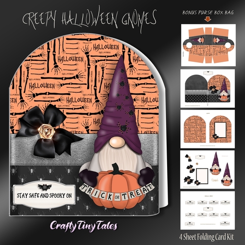 Creepy Halloween Gnomes Mini Kit-8