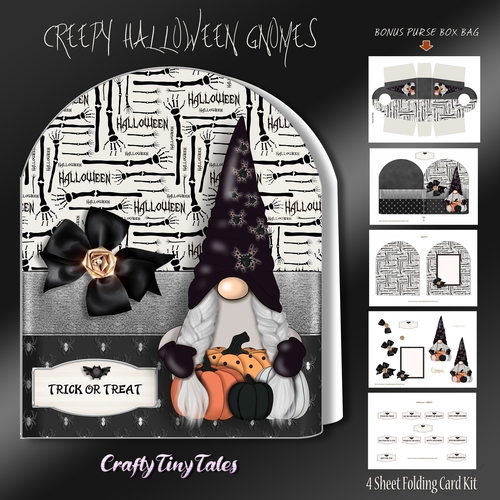 Creepy Halloween Gnomes Mini Kit-9