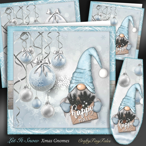 Let It Snow_Xmas Gnome MiniKit-10