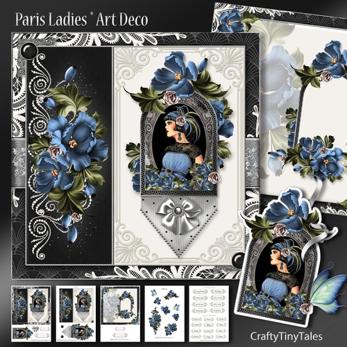 PARIS LADIES_Art Deco Silver Series- 1
