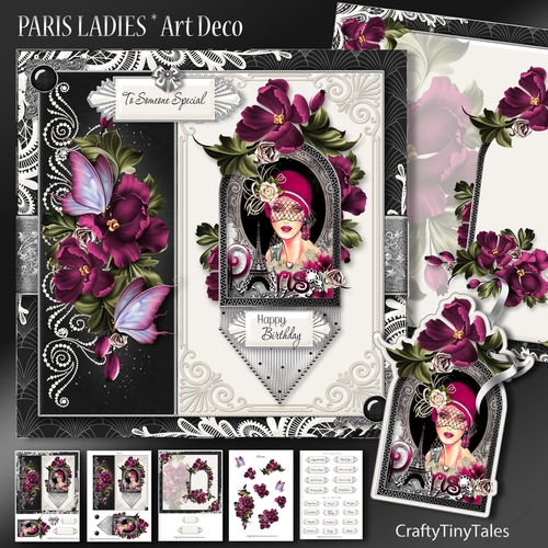PARIS LADIES_Art Deco Silver Series- 2