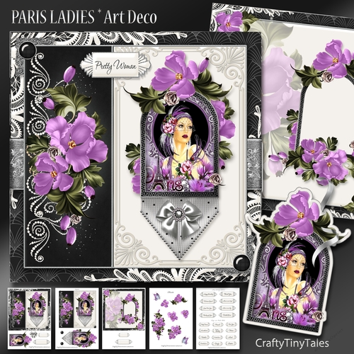 PARIS LADIES_Art Deco Silver Series-4
