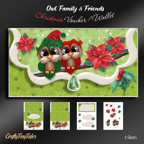 Owl Family and Friends Christmas Voucher-1