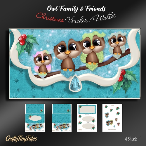 Owl Family and Friends Christmas Voucher-2