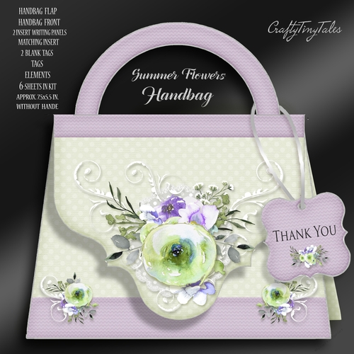Summer Flowers Handbag -4