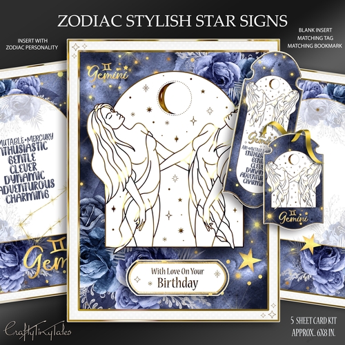 Zodiac Stylish Star Signs Gemini 