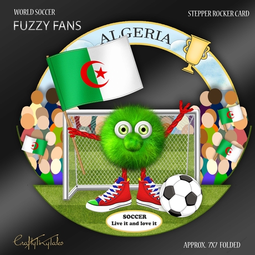 World Soccer Fuzzy Fans Algeria