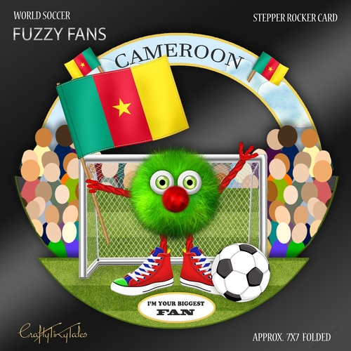 World Soccer Fuzzy Fans Cameroon
