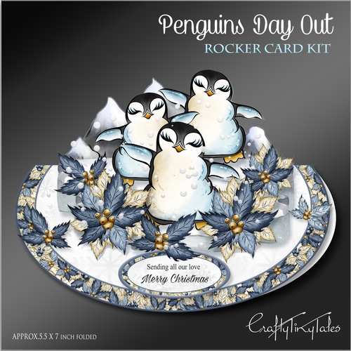 Penguins Day Out Rocker Card-4