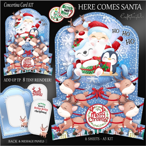 HERE COMES SANTA!