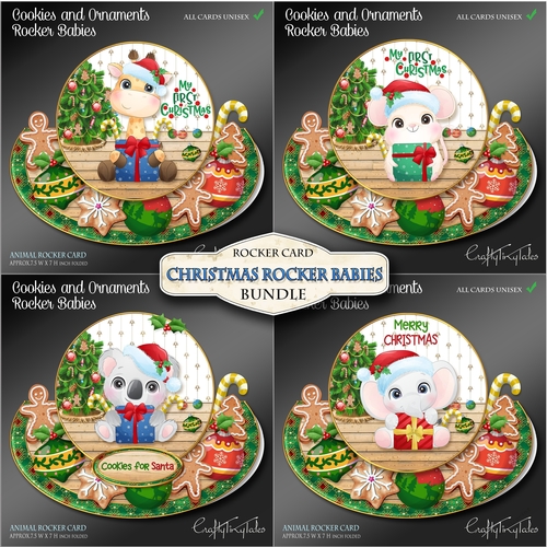 Cookies and Ornaments Rocker BUNDLE