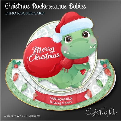 Christmas Rockersaurus Babies-1