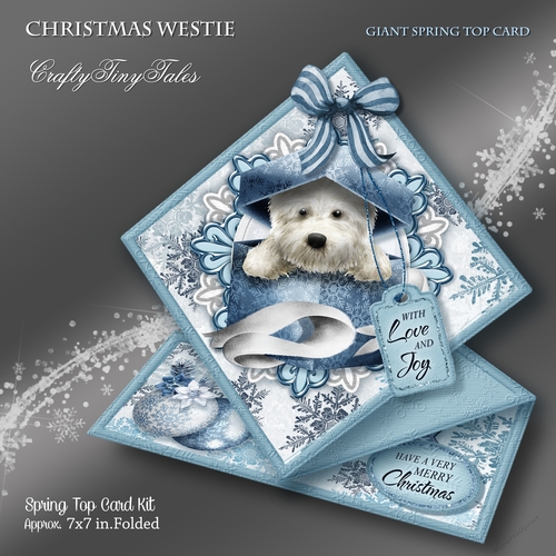 Christmas Westie Spring Top- MiniKit-2