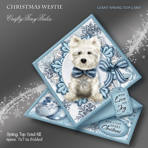 Christmas Westie Spring Top- MiniKit-5