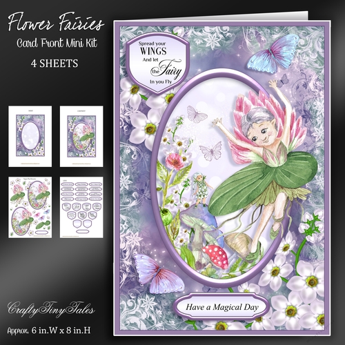 Flower Fairies Card Front Mini Kit-1