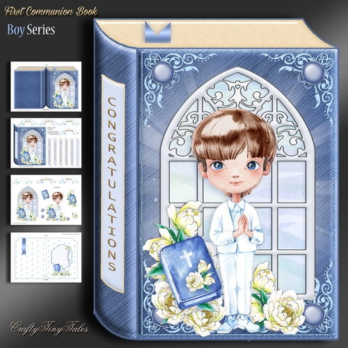 First Communion Book Card Boy-4