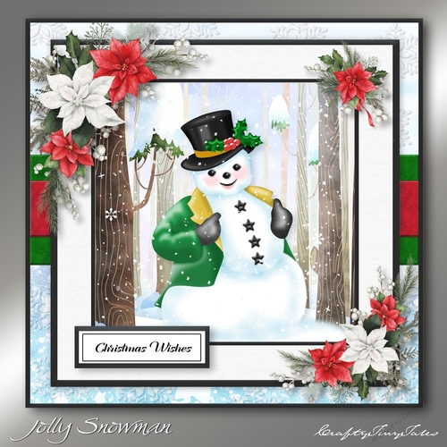 Jolly Snowman Kit-3