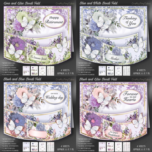 Floral Variety Bendi Fold BUNDLE