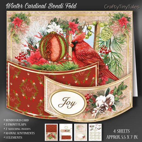 Winter Cardinal Bendi Fold-3
