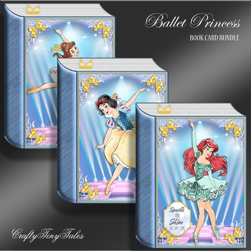 Ballet Princess Book Card BUNDLE-3