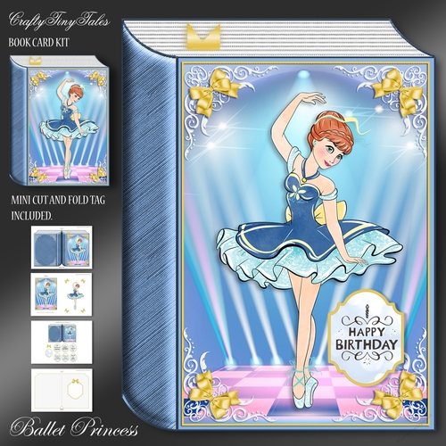 Ballet Princess Book Card Kit-1