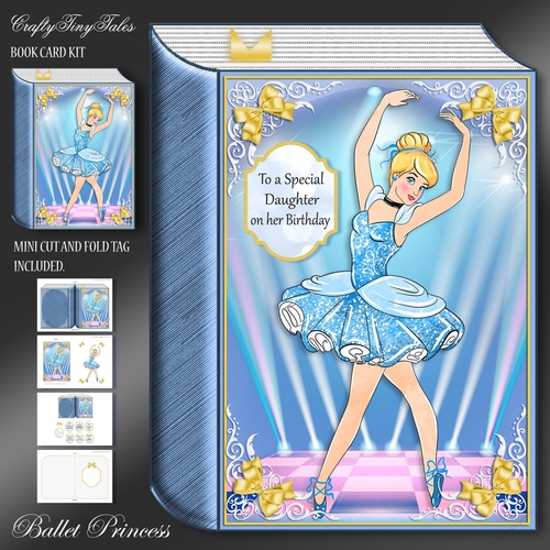 Ballet Princess Book Card Kit-5