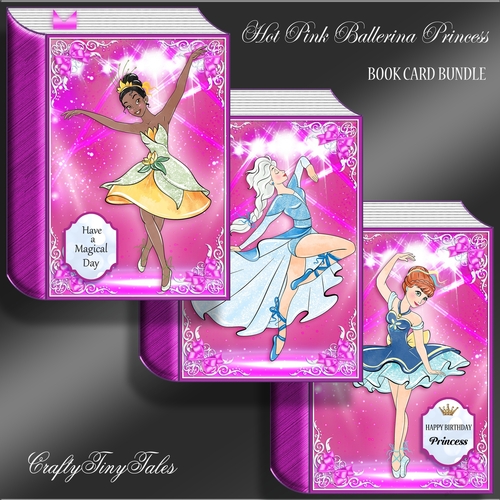 Pink Princess Ballerina Book BUNDLE