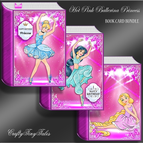 Pink Princess Ballerina Book BUNDLE-2