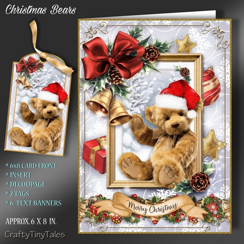 Christmas Bears Mini Kit-1
