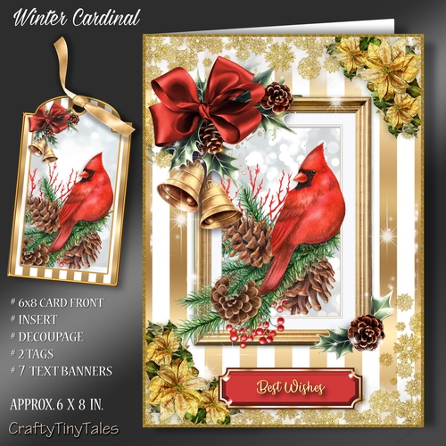 Winter Cardinal Mini Kit-2