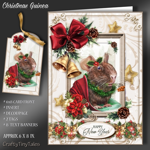 Christmas Guinea Pig Mini Kit-4