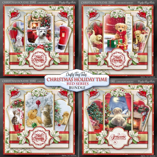 Christmas Holiday Time Red Series BUNDLE