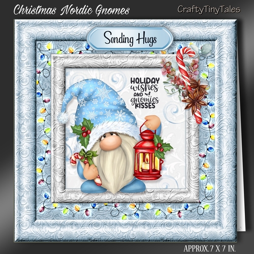 Christmas Nordic Gnomes Mini kit-4