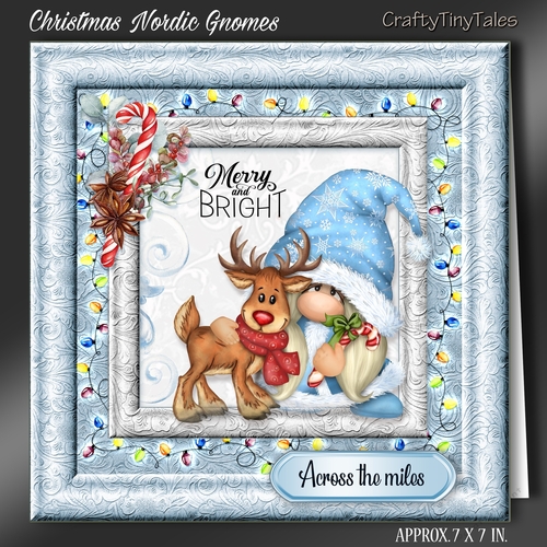 Christmas Nordic Gnomes Mini kit-5