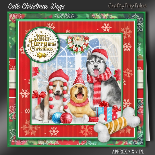 Cute Christmas Dogs Kit-1