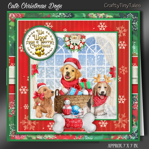 Cute Christmas Dogs Kit-4