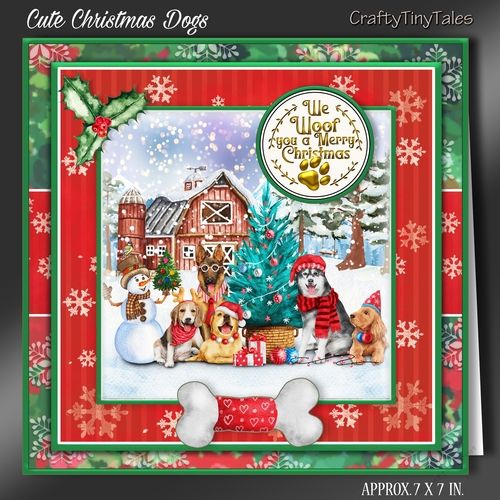 Cute Christmas Dogs Kit-5