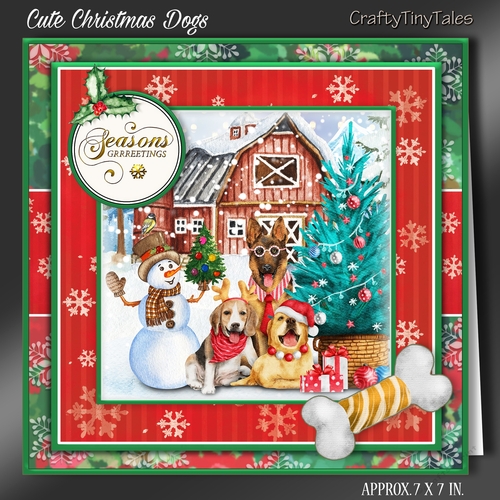 Cute Christmas Dogs Kit-6